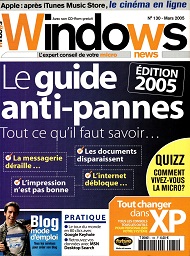 Jaquette de Windows News — n°130