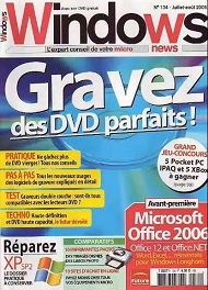 Jaquette de Windows News — n°134