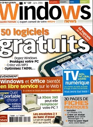 Jaquette de Windows News — n°139