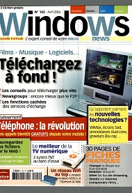 Jaquette de Windows News — n°142