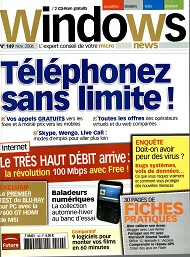 Jaquette de Windows News — n°149