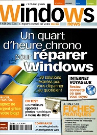 Jaquette de Windows News — n°151