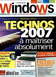 Jaquette de Windows News — n°152