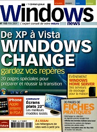 Jaquette de Windows News — n°153