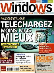 Jaquette de Windows News — n°154