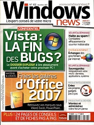 Jaquette de Windows News — n°162