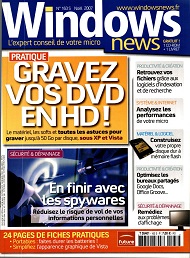 Jaquette de Windows News — n°163