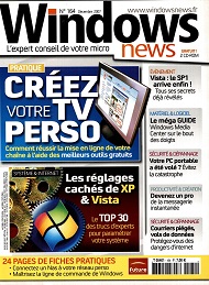 Jaquette de Windows News — n°164