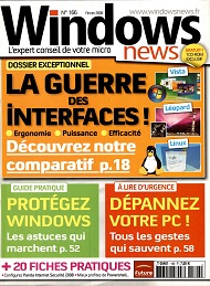 Jaquette de Windows News — n°166