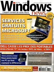 Jaquette de Windows News — n°170