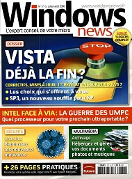 Jaquette de Windows News — n°171