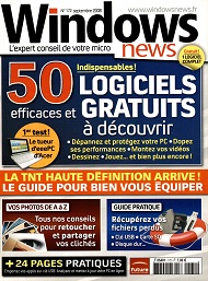 Jaquette de Windows News — n°172