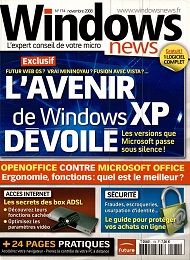 Jaquette de Windows News — n°174