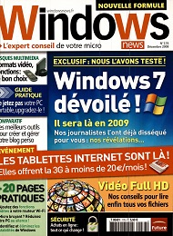 Jaquette de Windows News — n°176