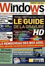 Jaquette de Windows News — n°179