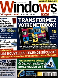 Jaquette de Windows News — n°180