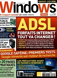 Jaquette de Windows News — n°184