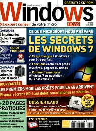 Jaquette de Windows News — n°190