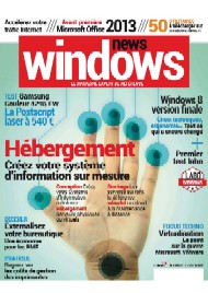 Jaquette de Windows News — n°218