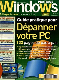 Jaquette de Windows News — n°Pratique 01