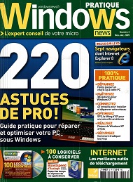 Jaquette de Windows News — n°Pratique 03