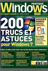 Jaquette de Windows News — n°Pratique 07