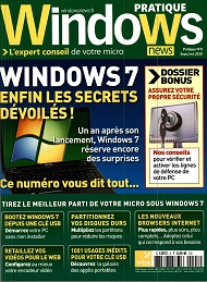 Jaquette de Windows News — n°Pratique 08