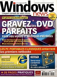 Jaquette de Windows News — HS n°Ete 10