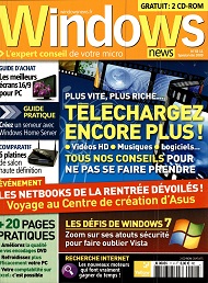 Jaquette de Windows News — HS n°Ete 11