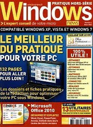 Jaquette de Windows News — HS n°Pratique 01