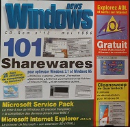 Jaquette de Windows News — CD 033