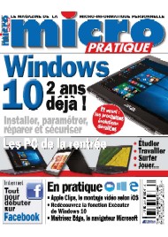 Jaquette de micro pratique — n°252