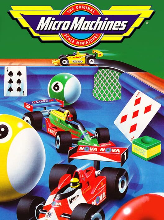 Jaquette de Micro Machines