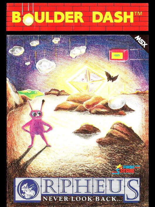 Jaquette de Boulder Dash