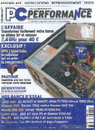 Jaquette de PC Performance — n°05