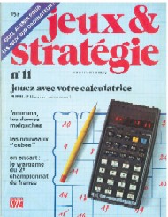 Jaquette de Jeux et Strategie — n°011