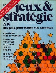 Jaquette de Jeux et Strategie — n°016