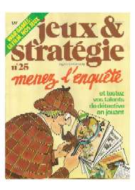 Jaquette de Jeux et Strategie — n°025