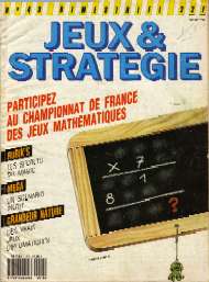 Jaquette de Jeux et Strategie — n°043