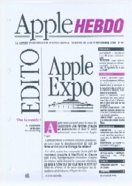 Jaquette de Apple Hebdo — n°30