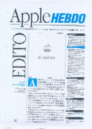 Jaquette de Apple Hebdo — n°34