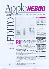 Jaquette de Apple Hebdo — n°35