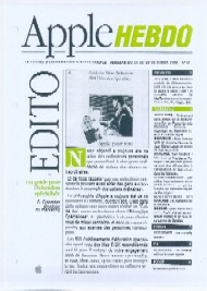 Jaquette de Apple Hebdo — n°36