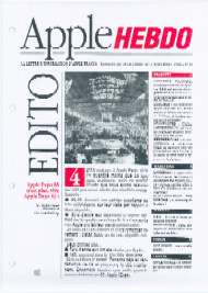 Jaquette de Apple Hebdo — n°38