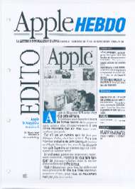 Jaquette de Apple Hebdo — n°39