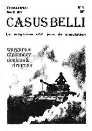 Jaquette de Casus Belli — n°001
