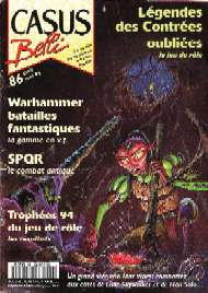 Jaquette de Casus Belli — n°086