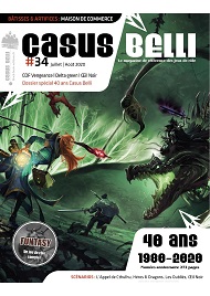 Jaquette de Casus Belli — n°D 34