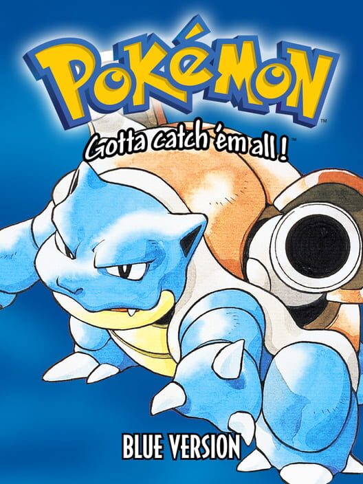 Jaquette de Pokémon Blue Version