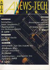 Jaquette de Amiga News Tech — n°11